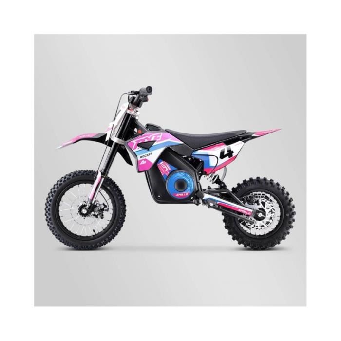 Dirt bike enfant Apollo RXF rocket 1000W - - sans montage et mise en routesans montage et mise en route Rose-