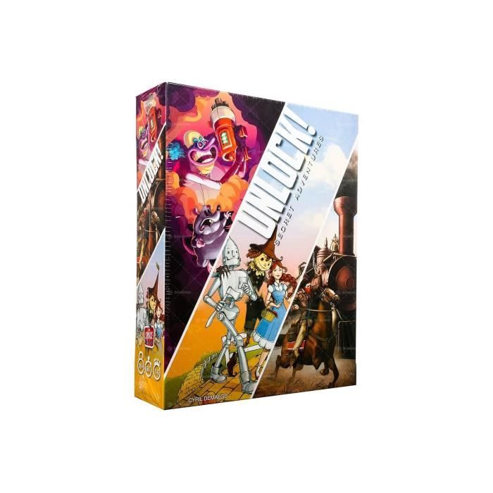 Jeu de Table - ASMODEE - Unlock Secret Adventures - Rose - Mixte - Intérieur