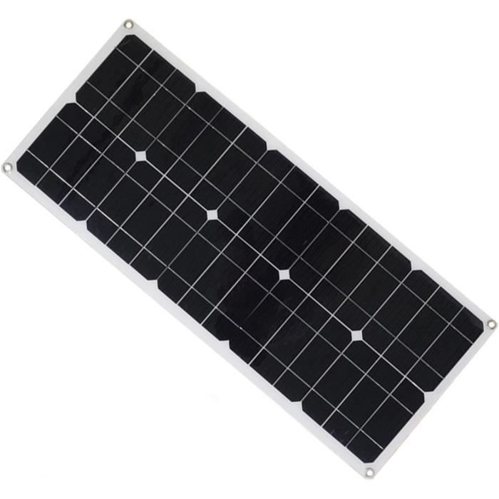 Panneau Solaire Flexible Dokio 100W 18V – Monocristallin, étanche, Pour Camping-car, Bateau