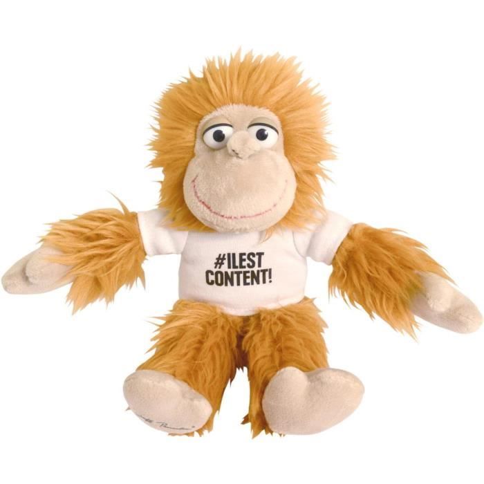 Peluche - Jean-Marc - 20CM - Blanc - Pour enfants à partir de 1 mois - Présence parentale obligatoire