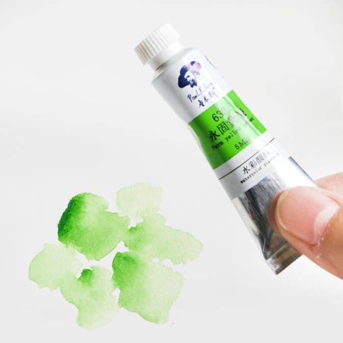 Kit Aquarelle Voyage Paul Rubens 12 Couleurs – Carnet 24 Feuilles Coton 300 G/m² Effet Pailleté 13,5x19,6 Cm