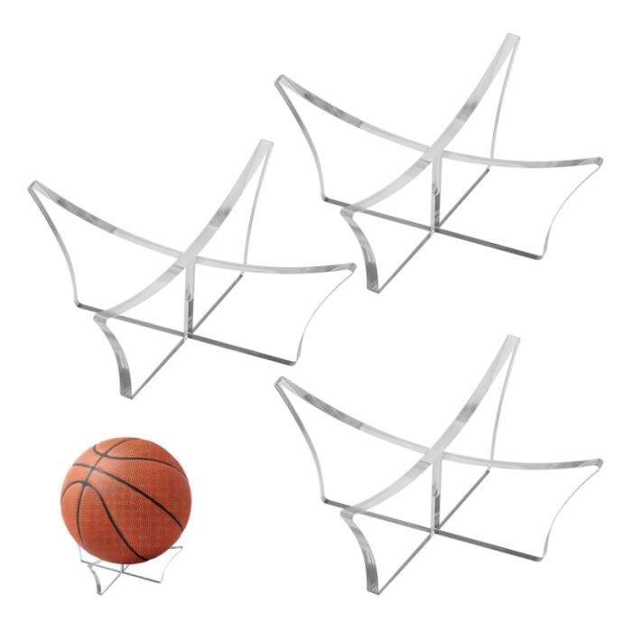 Support de basket-ball en acrylique pour le volley-ball de