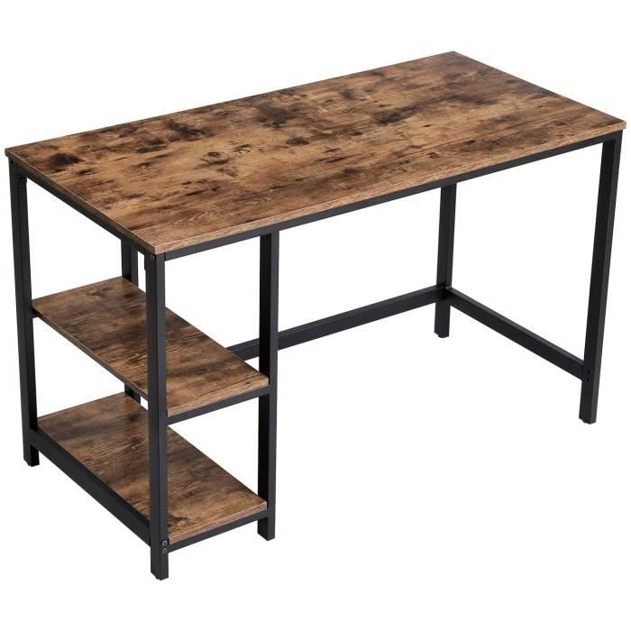 Bureau D Ordinateur Design Industriel Table De Bureau 2 Tablettes Industriel 12 0000328 Achat Vente Bureau Bureau D Ordinateur Design Soldes Sur Cdiscount Des Le 20 Janvier Cdiscount