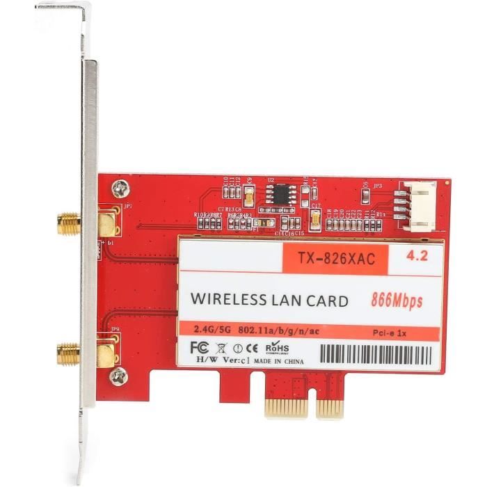 Carte Réseau PCI Express Gigabit Realtek 8169 - Adaptateur Ethernet 10/100/1000 Mbps