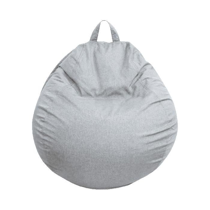 Pouf poire déhoussable gris 120 x 100 cm Fauteuil, Canapé