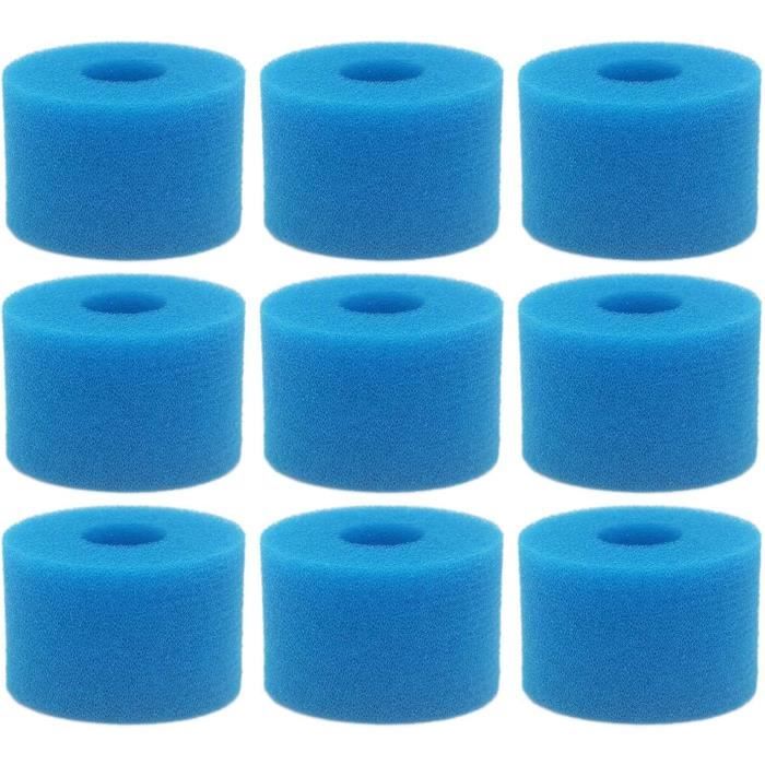 Lot De 2 éponges Filtrantes Lavables Pour Spa Lay Z Spa S1 VI – Réutilisables, économiques, Pour Une Eau Claire !