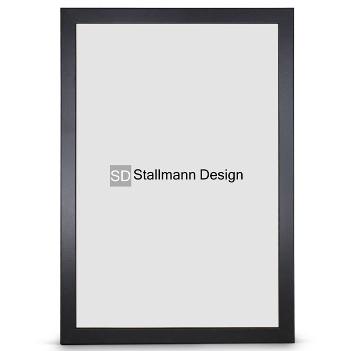 Homedecoration Easy Cadre En Matière Plastique 39x60 Cm 60x39 Cm Choix De Couleur: Ici Noir Brillant Avec Verre Acrylique Antireflet