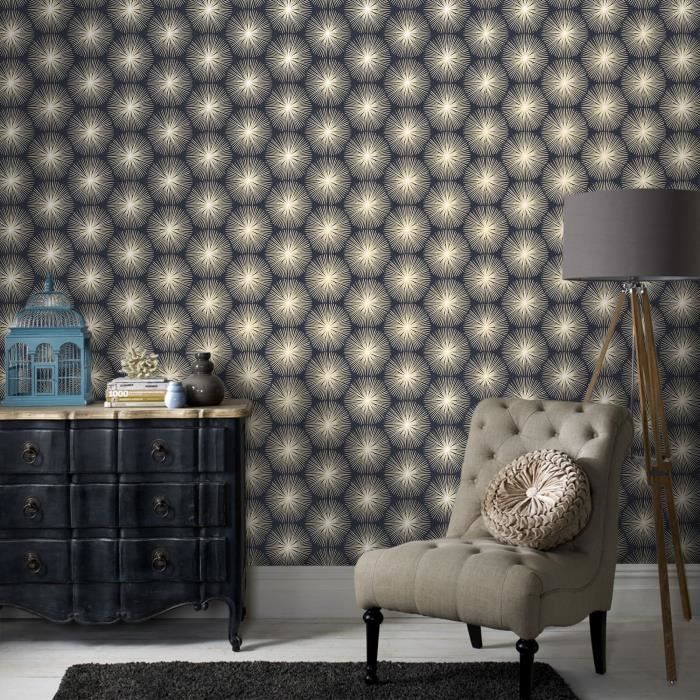 Scarica Gratis Images Papier Peint Intisse Eclats Geo Bleu Or 10m X 52cm Wow Achat le plus cool par
