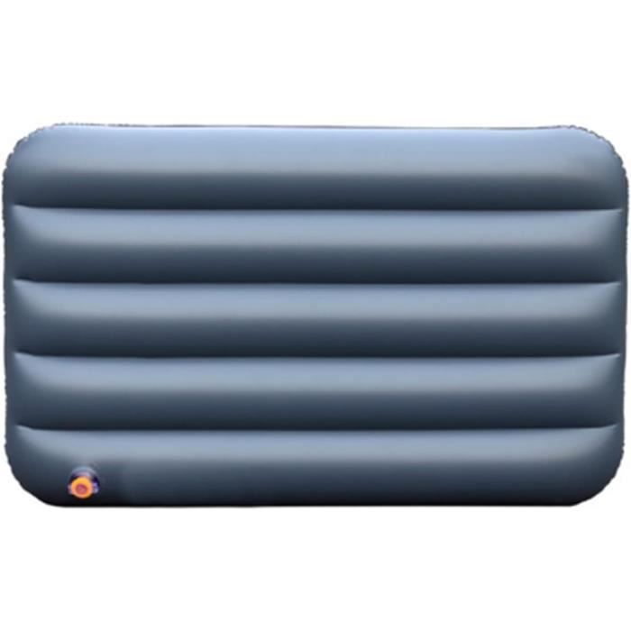 Matelas gonflable pour voiture, SUV avec pompe, oreiller de tête et tabouret, matelas gonflable pour siège arrière de voiture, matelas de camping, lit gonflable de voyage