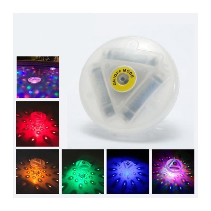 Lampe Flottant Sous-marin RGB LED Disco Eclairage Glow Show Piscine Jacuzzi Spa Lampe lumière décoré * Nouveau version a985