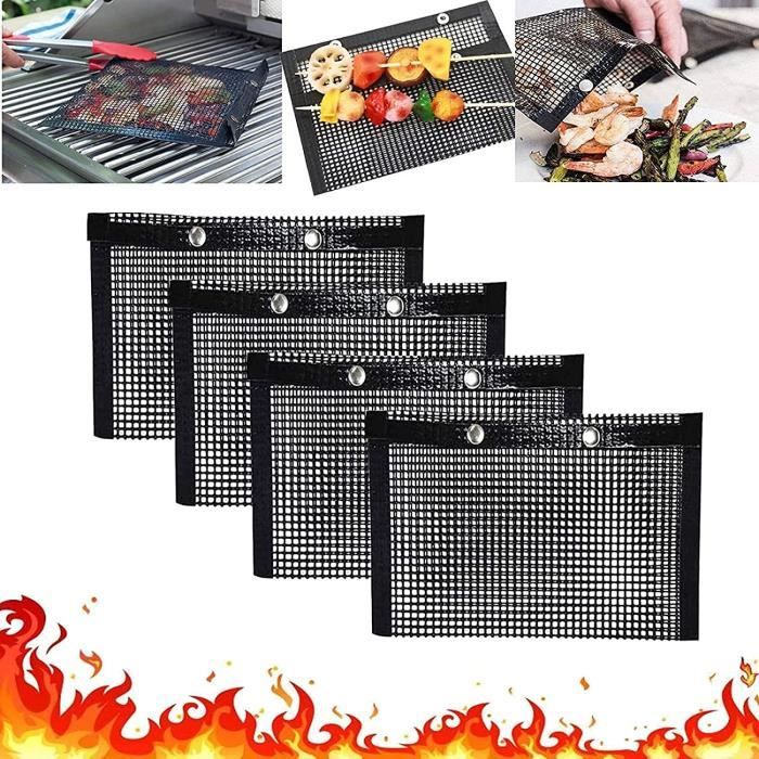BBQ Grill Mesh Bag Sac De Cuisson AntiAdhésif pour BarbecueTapis