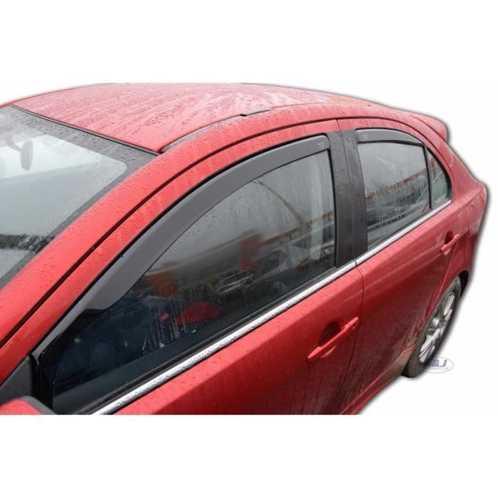 Deflecteur Auto Déflecteurs d'air - J&J AUTOMOTIVE - Mitsubishi Lancer 2007 - Fumé ...