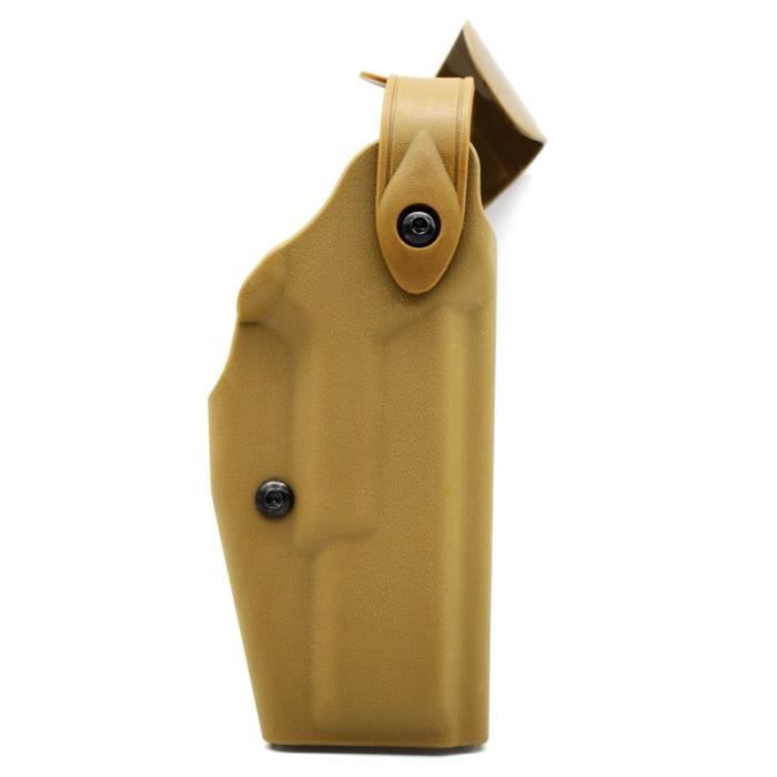Adaptateur Plate-Forme ÉTUI Pistolet QLS 19 22 Molle Tactique - Kit Verrouillage Rapide Universel Pour Gilet Chasse (Noir 2)