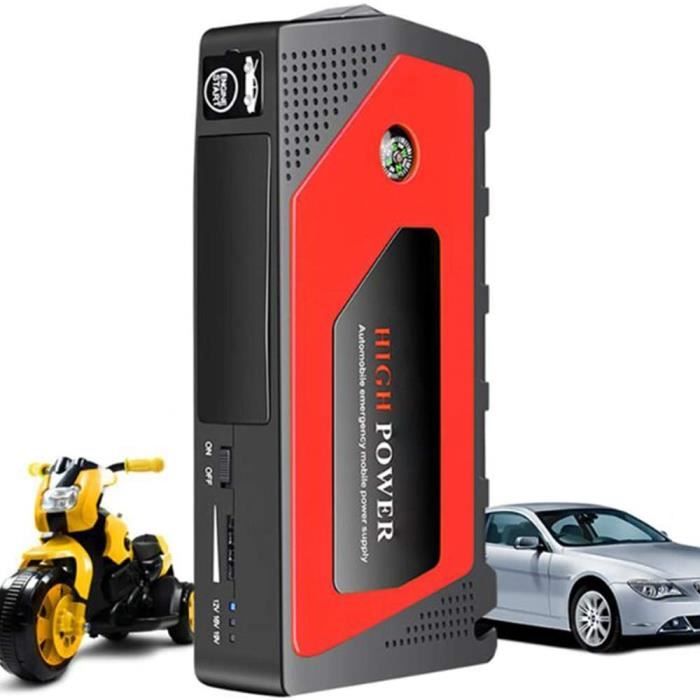 Chargeur de Batterie 12 V Portable Mini Voiture Saut Démarreur Booster Batterie  Externe Automobile Démarrage d'urgence USB Véhi A423 - Cdiscount Auto