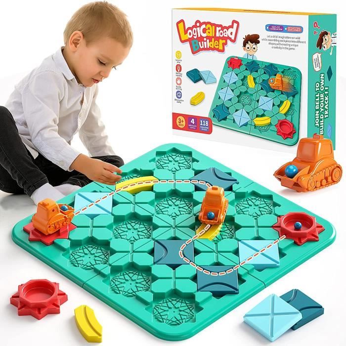 Casse Tete Enfant-Jeux de Plateau Montessori 5 Ans-Smart Games-Jeu