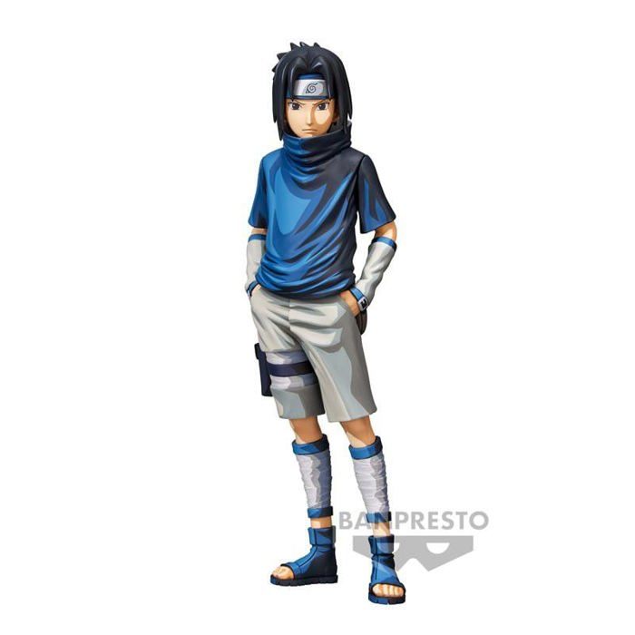 Figurine de collection Banpresto Naruto Grandista Uchiha Sasuke - vue 2