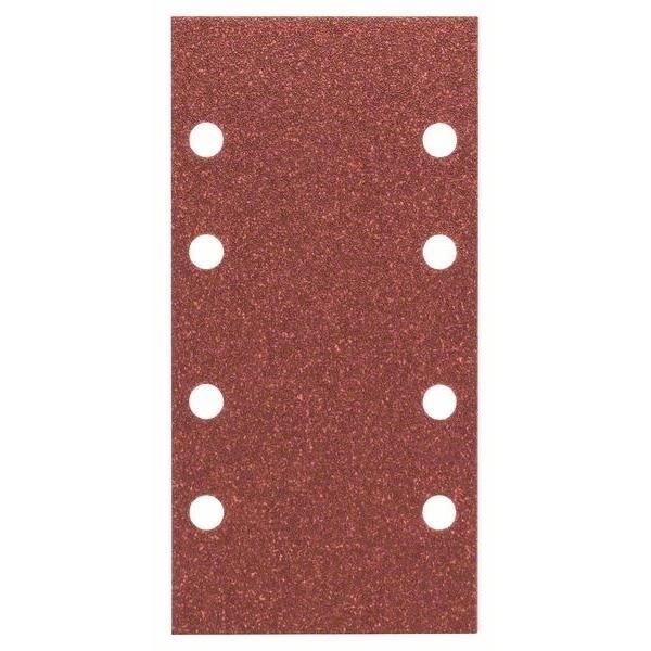 Feuille abrasive 93x185 mm G80 WP 8 trous velcro 10 pièces - vue 2