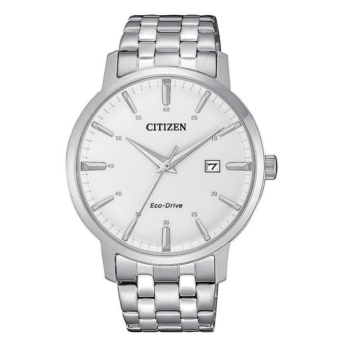 CITIZEN-Montre Analogique pour Homme à movement Eco-Drive en Acier  inoxydable - BM7460-88H , - Achat/vente montre Gris - Cdiscount