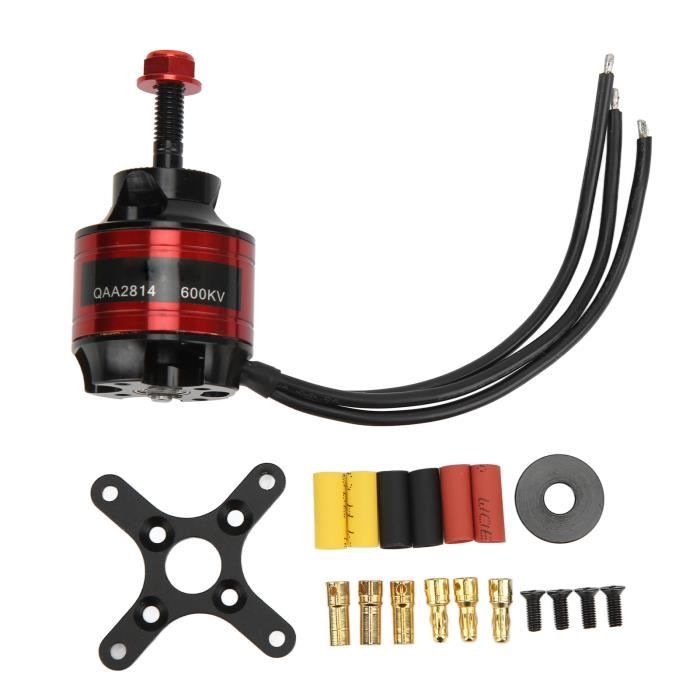 Moteur Balais D2836 880KV Pour Avion RC - 28x26mm, Tige 4mm, Poussée Forte, Remplacement Facile