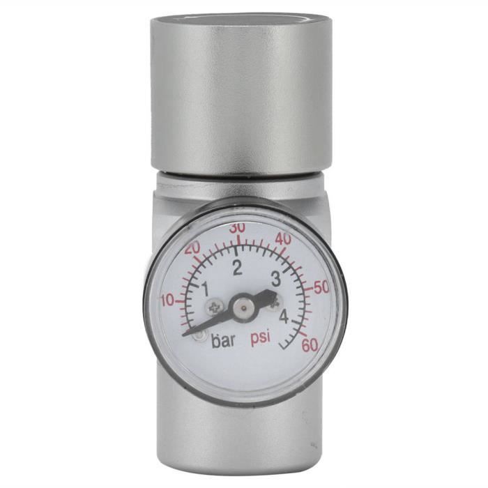 Mini Détendeur De Gaz CO2 En Alliage Alu/lation – T21 *4 – Neuf, Pour Maison Ou Atelier