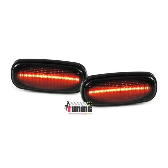 REPETITEURS NOIRS CLIGNOTANTS LEDS LAND ROVER DEFENDER FREELANDER DICOVERY (04886)