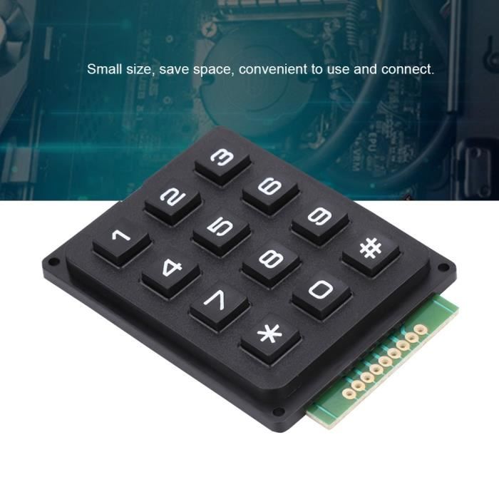Clavier matricé 16 touches ADA3844 pour Arduino et MCU