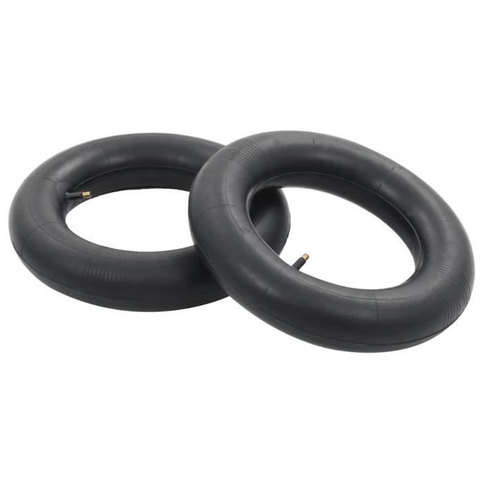 Lot De 2 Chambres à Air 4.80/4.00-8 Renforcées - Valve TR13, Pour Brouette, Tondeuse, Remorque, Quad