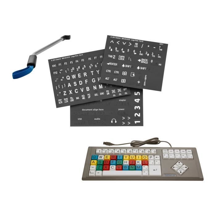 Kit daccessibilité – HP – LaserJet Enterprise MFP – Améliore laccessibilité – Filaire – Gris