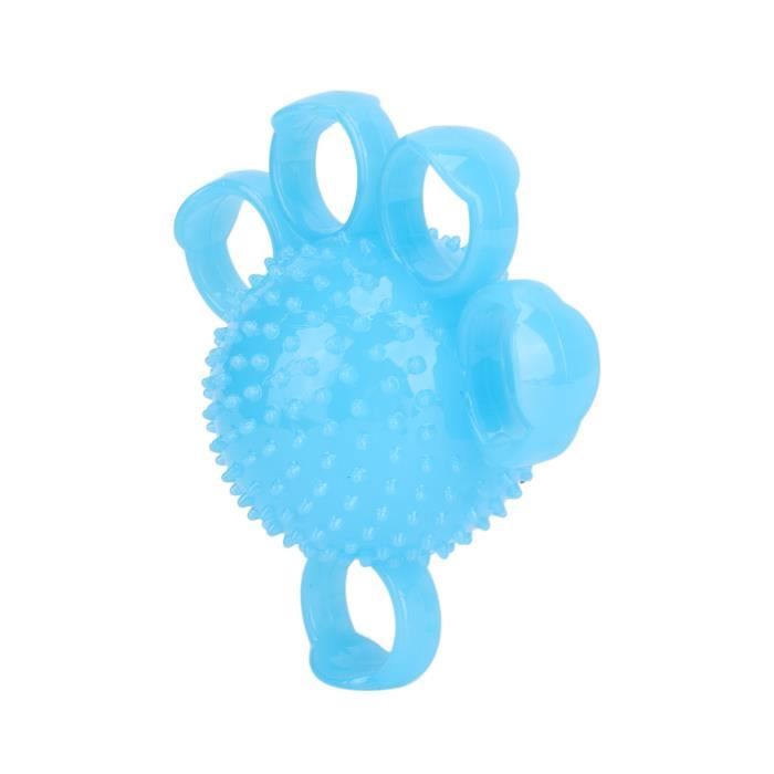 Fingerball Exerciseur Grip Ball, Exercice de Renforcement de la Grip des Doigts pour la Main, Crampe des Doigts Force Musculaire de la Main Fitness Training Squeeze Ball(Bleu Fingerball Exerciseur Grip Ball, Exercice de Renforcement de la Grip des Doigts pour la Main, Crampe des Doigts Force Musculaire de la Main Fitness Training Squeeze Ball(Bleu