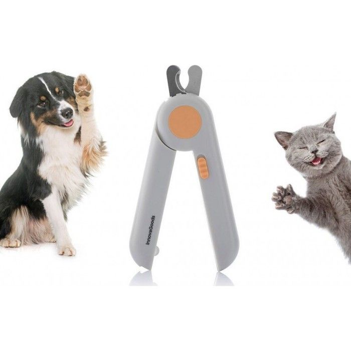 Comparer les prix de Coupe-griffes avec LED pour Animaux de Compagnie Clipet InnovaGoods