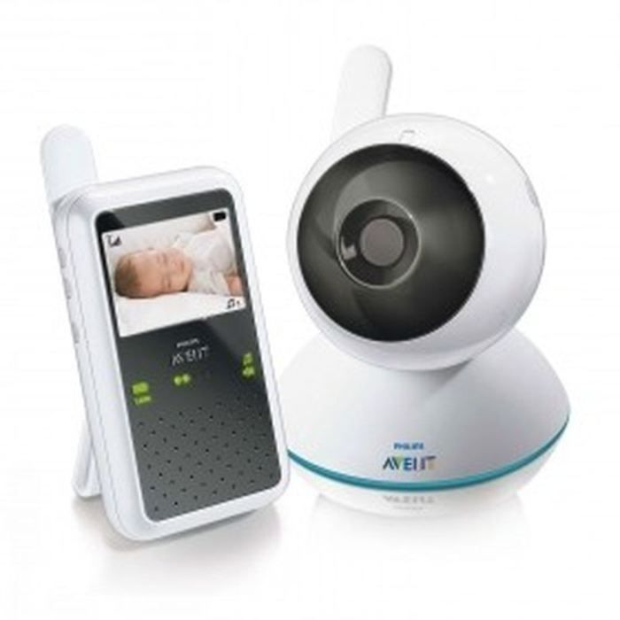 Philips Avent Babyphone Vidéo Écran Couleur 2,7, Blanc/Gris, 1 Unité -  Cdiscount Puériculture & Eveil bébé