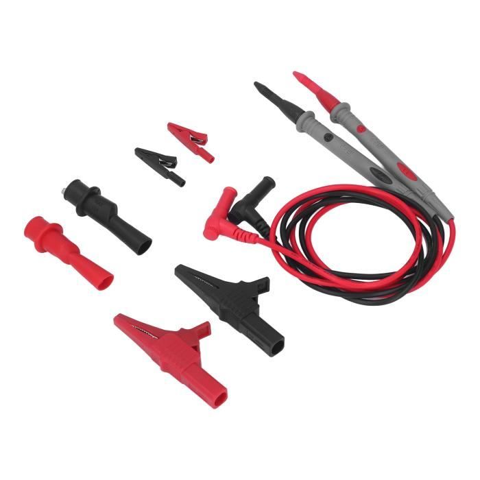 Kit De Câbles De Test (test Leads) Pour Multimètre - Avec Aiguilles Et Sac Souple, Marque ACT, Neuf
