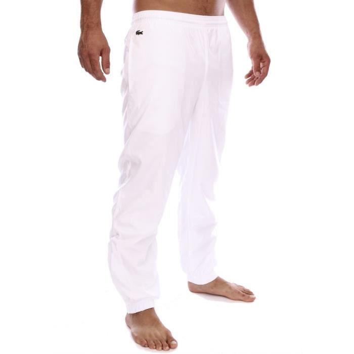 jogging lacoste blanc