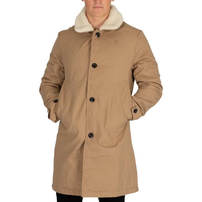 G-Star Homme Pardessus Sherpa en toile 