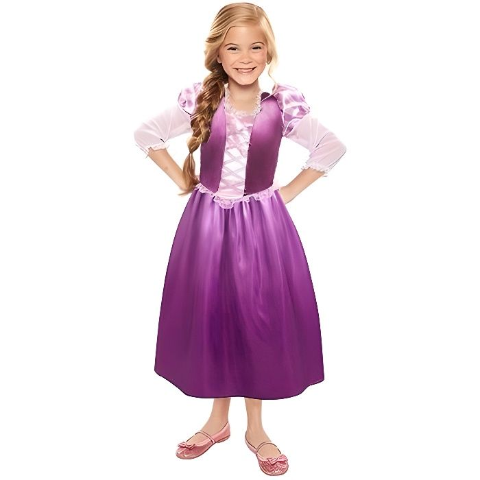 Déguisement Raiponce Robe pour enfants - FINDPITAYA - Violet - Fille -  Manches Longues - Costume Cosplay - Cdiscount Jeux - Jouets