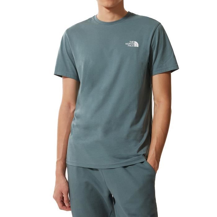 The North Face T-shirt pour Homme Simple Dome Bleu 2TX5-A9L