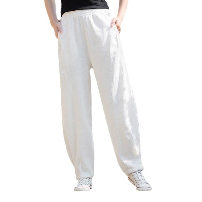New Women's Sarouel Harem Pants - Low Waist, Lightweight & Elastic (Style AS-7010)