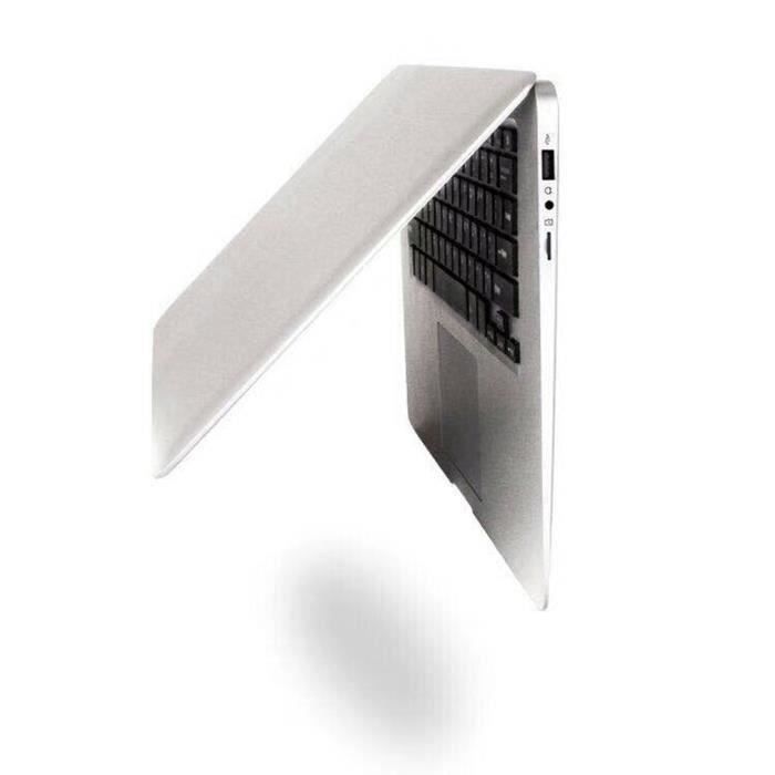 Top achat PC Portable Ordinateur portable WIFI 15,6 pouces 2 + 32 Go avec appareil photo activé HD -- Version de la famille Windows 10 - Couleur argent pas cher