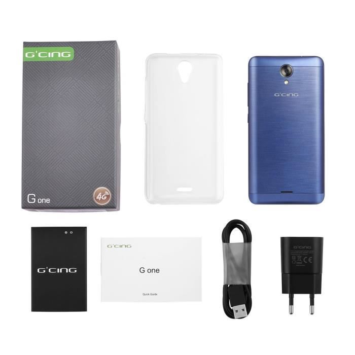 Vente Téléphone portable 5,0 pouces G un Smartphone 1 Go + 8 Go 4G Dual Sim pour Android 7.0 Phone EU Plug pas cher Vente Téléphone portable 5,0 pouces G un Smartphone 1 Go + 8 Go 4G Dual Sim pour Android 7.0 Phone EU Plug pas cher