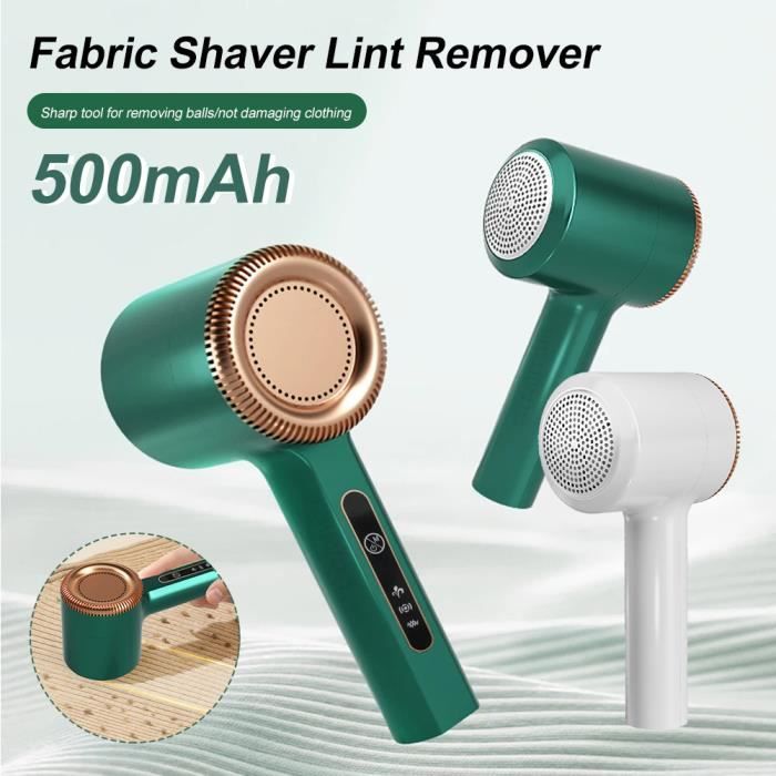 Rasoir à Bouloches Électrique Rechargeable Beaustral - 6 Lames, 9000 Tr/min, Pour Vêtements Et Couettes