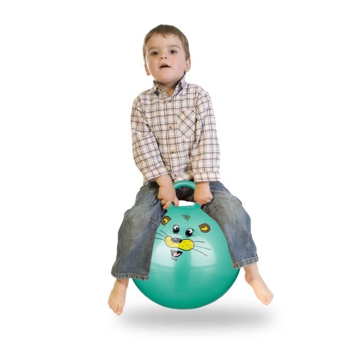 Ballon sauteur pour enfants - RELAXDAYS - Vert - A partir de 3 ans -  Favorise l'équilibre et la coordination - Cdiscount Jeux - Jouets