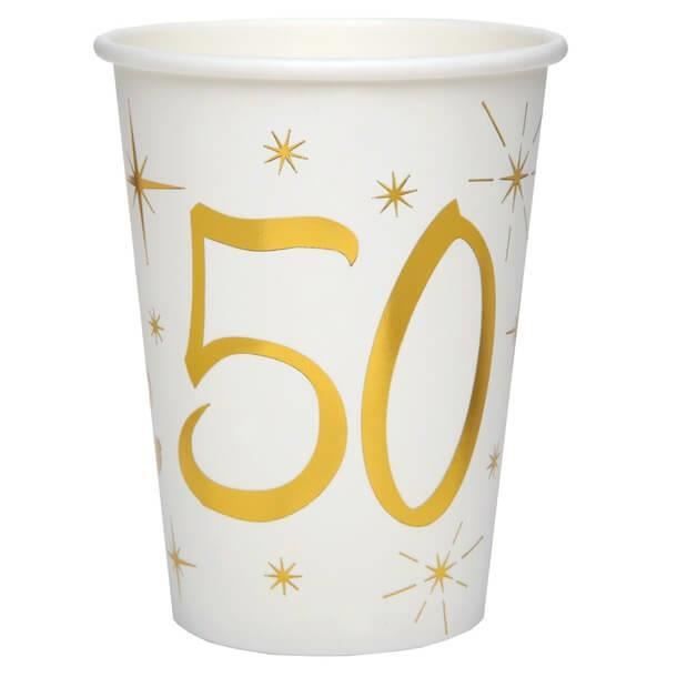 Gobelet réutilisable anniversaire 50ans 