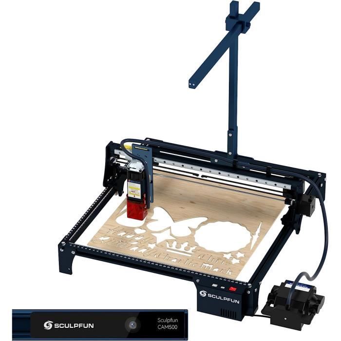SCULPFUN S30 Pro 10W Machine de gravure laser avec appareil photo