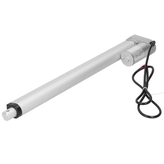 Actionneur Linéaire 12 V, Actionneur à Mouvement Linéaire Course 203,2 mm, Étanchéité IP54