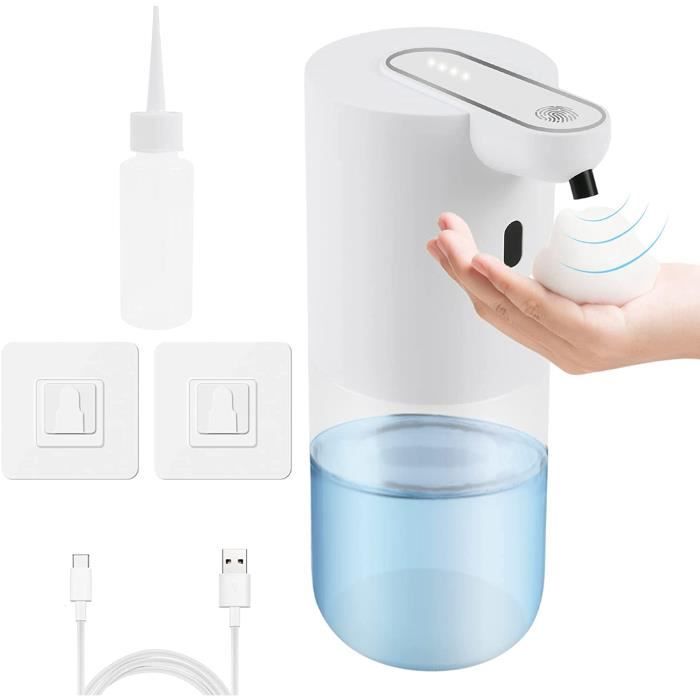 Distributeur De Savon Automatique, 400ml Distributeur Savon Automatique Mural Avec Usb Rechargeable Ipx5 Etanche Sans Contact Distributeur Savon 95868892 Distributeur De Savon Automatique, 400ml Distributeur Savon Automatique Mural Avec Usb Rechargeable Ipx5 Etanche Sans Contact Distributeur Savon 95868892