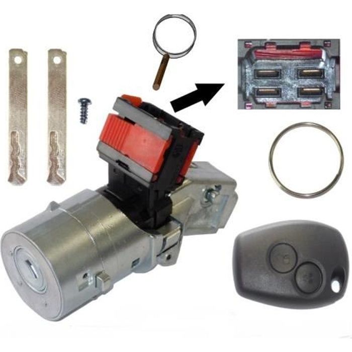 Antivol De Direction Neiman Pour Renault Twingo II, Clio III, Modus - Neuf D'Origine