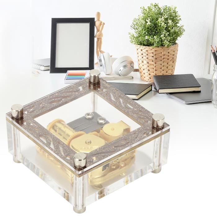 Présentoir Cube En Acrylique Transparent - Lot De 2, 20x20x1.5 Cm, Pour Exposition D'objets