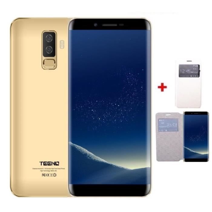 TEENO Smartphone Pas Cher 2Go RAM 16Go ROM 5.3 HD IPS Téléphone Portable  Débloqué (Android Double SIM Double Caméras Quad Core) (Or) : :  High-Tech