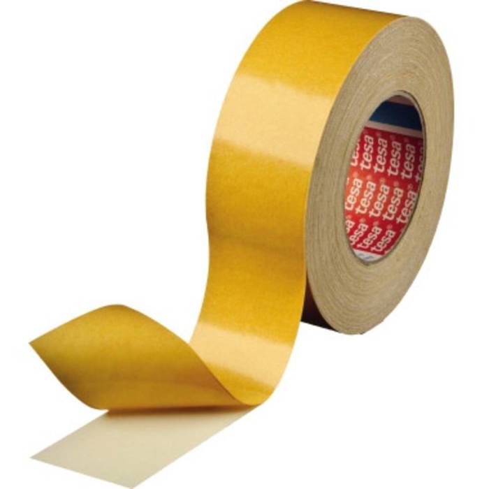 Ruban adhésif double face - TESA - Tesafix - 19 mm x 50 m - Support en tissu résistant - Colle en caoutchouc double face