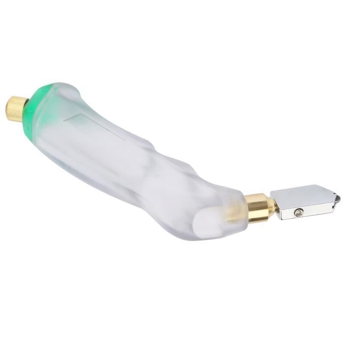 Kit Professionnel De Coupe Verre Avec Alimentation Huile | Pour Vitrail, Miroir Et étagère En Verre | Inclus Traceur Et Tournevis